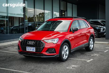 Red 2021 Audi Q3 Wagon 35 Tfsi