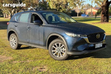 Blue 2024 Mazda CX-5 Wagon G20 Maxx (Fwd)