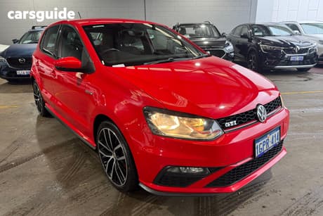 Red 2017 Volkswagen Polo Hatchback Gti