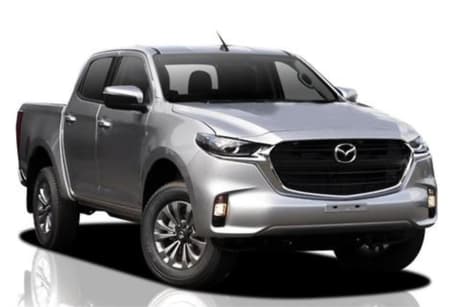 Silver 2020 Mazda BT-50 Dual Cab Pick-up Xtr (4X4)