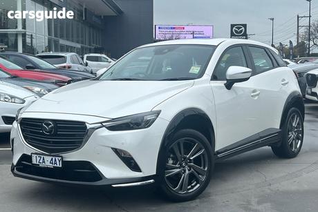 White 2025 Mazda CX-3 Wagon G20 Akari