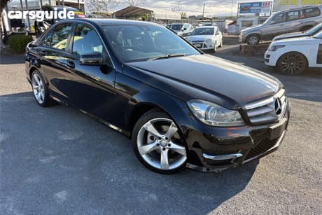 Black 2013 Mercedes-Benz C200 Sedan Elegance Be