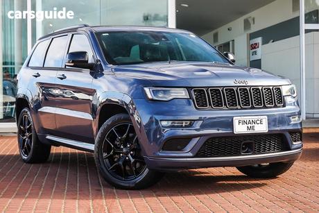 Blue 2020 Jeep Grand Cherokee Wagon S-Limited
