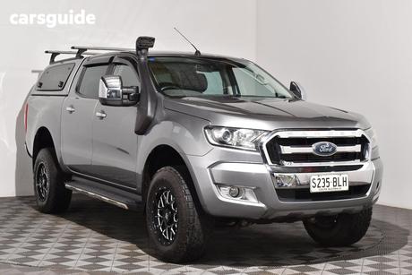 Silver 2016 Ford Ranger Dual Cab Utility Xlt 3.2 (4X4)