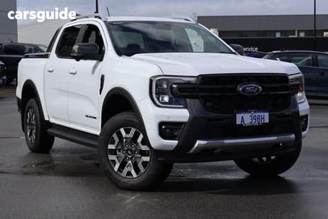 White 2025 Ford Ranger Double Cab Pick Up Phev Wildtrak (4X4)