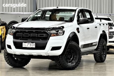 White 2017 Ford Ranger Crew Cab Pickup Xl 2.2 Hi-Rider (4X2)
