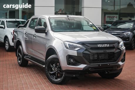 Silver 2026 Isuzu D-MAX Crew Cab Utility X-Rider (4X4)