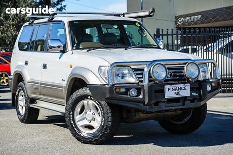 White 2001 Toyota Landcruiser Prado Wagon Grande (4X4)