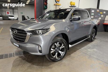 Grey 2021 Mazda BT-50 Dual Cab Pick-up Gt (4X4)
