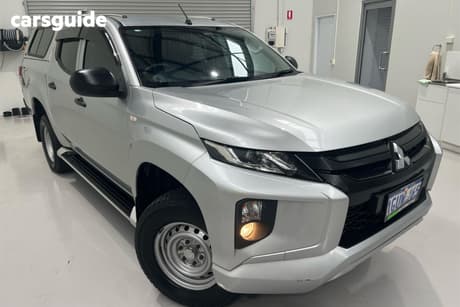 Silver 2019 Mitsubishi Triton Double Cab Pick Up Glx Adas