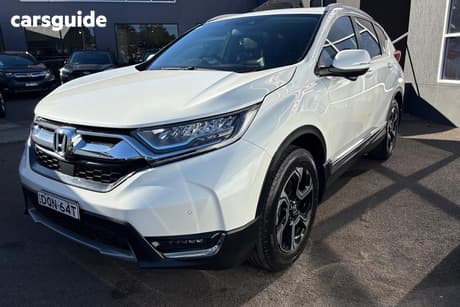 White 2017 Honda CR-V Wagon Vti-Lx (Awd)