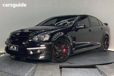 Black 2009 HSV Clubsport Sedan R8 R