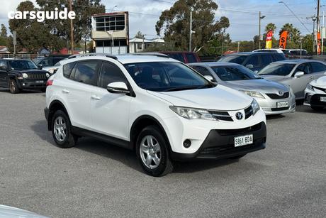 White 2013 Toyota RAV4 Wagon Gx (4X4)
