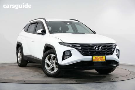 White 2023 Hyundai Tucson Wagon (Fwd)