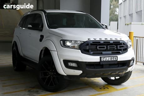 White 2021 Ford Everest Wagon Trend (4Wd)