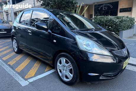 Black 2009 Honda Jazz Hatchback Gli