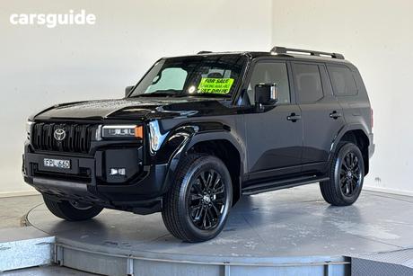 Black 2025 Toyota Landcruiser Prado Wagon Vx