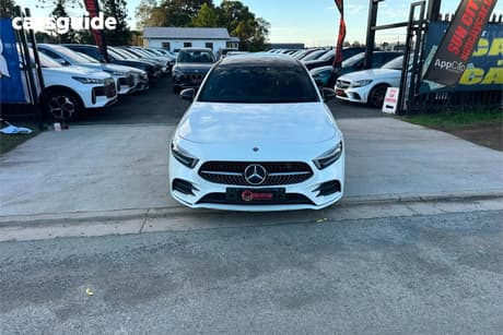 White 2020 Mercedes-Benz A180 Sedan
