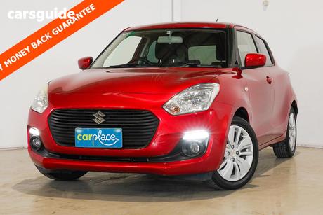 Red 2018 Suzuki Swift Hatchback Gl Navigator