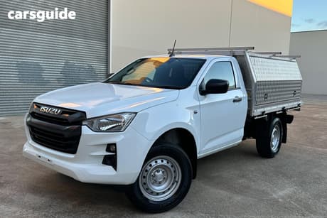 White 2022 Isuzu D-MAX Ute Tray SX (4X2) HIGH-RIDE RG1 MY23