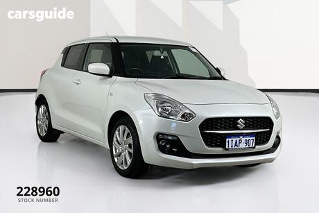 White 2023 Suzuki Swift Hatchback Gl Navi