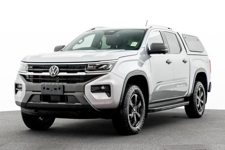 Silver 2025 Volkswagen Amarok Dual Cab Utility Panamericana Tdi600 4Motion