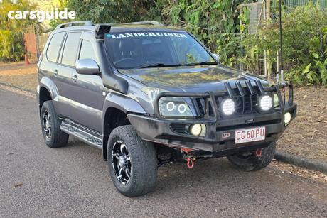 Grey 2003 Toyota Landcruiser Prado Wagon Grande (4X4)