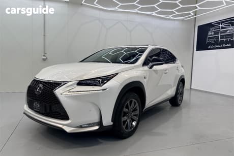 White 2015 Lexus NX200T Wagon F Sport (Awd)