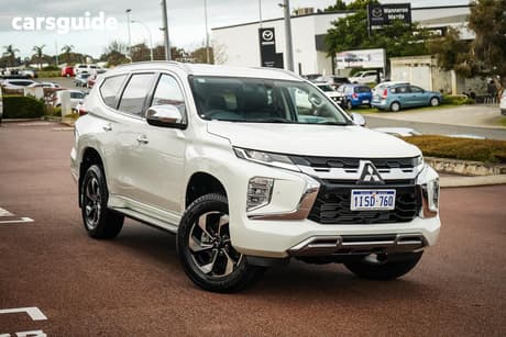 White 2024 Mitsubishi Pajero Sport Wagon Exceed (4Wd) 7 Seat