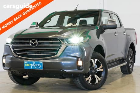 Grey 2022 Mazda BT-50 Dual Cab Pick-up Gt (4X4)