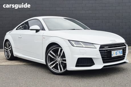 White 2016 Audi TT Coupe 2.0 Tfsi Quattro S-Line
