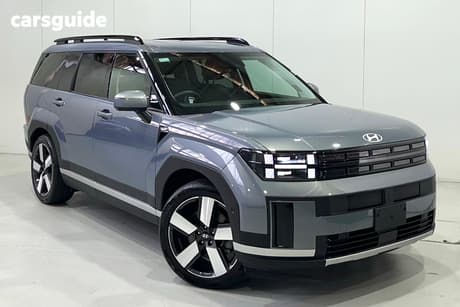 Blue 2025 Hyundai Santa FE Wagon Elite (7 Seat)