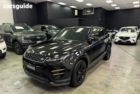 Black 2021 Land Rover Range Rover Evoque Wagon P250 R-Dynamic Se (184Kw)