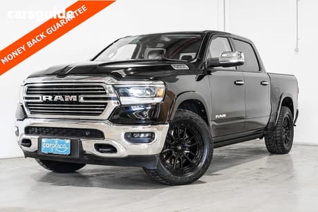 Black 2022 RAM 1500 Crew Cab Utility Laramie (Hybrid)