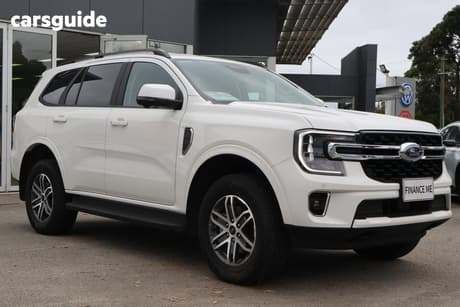 White 2025 Ford Everest Wagon Trend (4Wd)