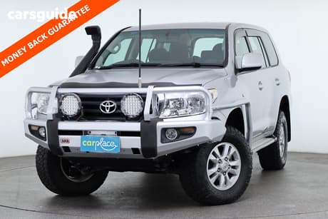 Silver 2010 Toyota Landcruiser Wagon Gxl (4X4)