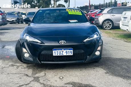 Black 2013 Toyota 86 Coupe Gts