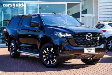 Black 2025 Mazda BT-50 Dual Cab Pick-up Xtr (4X4)
