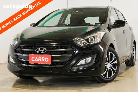 Black 2015 Hyundai I30 Hatchback Active