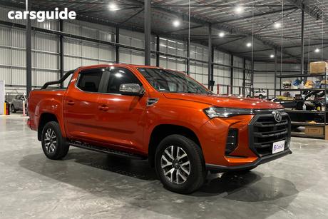 Orange 2021 LDV T60 Double Cab Utility Max Luxe (4X4)