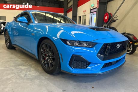 Blue 2024 Ford Mustang Fastback Gt 5.0 V8