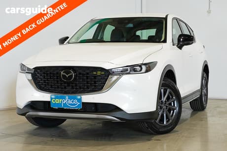 White 2022 Mazda CX-5 Wagon Touring Active (Awd)