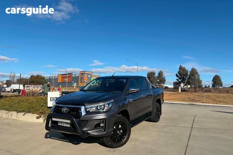 Grey 2019 Toyota Hilux Double Cab Pick Up Sr5 (4X4)