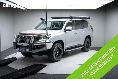 Silver 2021 Toyota Landcruiser Prado Wagon Kakadu