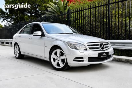 Silver 2010 Mercedes-Benz C200 Sedan Cgi