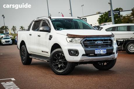 White 2018 Ford Ranger Double Cab Pick Up Wildtrak 2.0 (4X4)