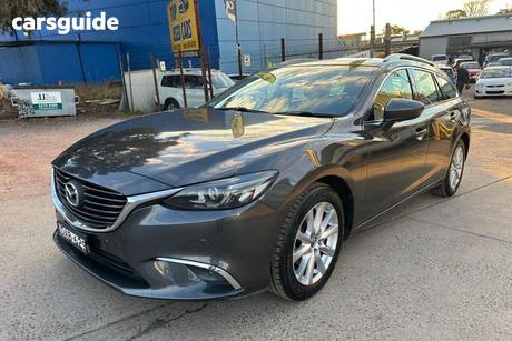 Grey 2015 Mazda 6 Wagon Touring