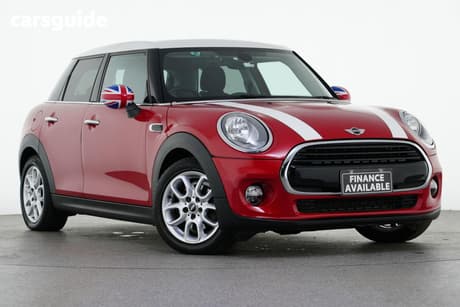 Red 2016 Mini Cooper Hatchback