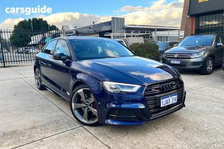 Blue 2020 Audi S3 Sedan 2.0 Tfsi Quattro