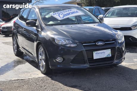 Grey 2013 Ford Focus Hatchback Sport
